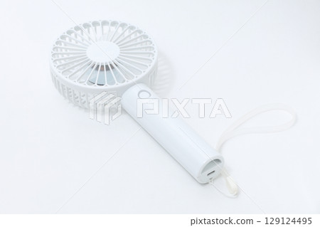 便攜式風扇, 熱浪, 中暑, 手持, 家電, 電池, 日用品, 避暑, 電風扇, 涼風, 電器, 盛夏 129124495