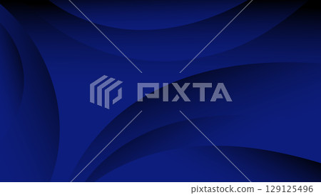 abstract blue background with color gradient and decorative curve lines abstract blue background with color gradient and decorative curve lines 129125496