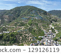 無人機空拍的和歌山縣美麗的橘子山 129126119
