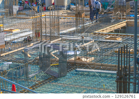 Construction site landscape 129126761