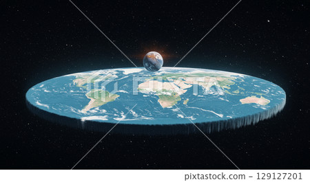 地球平坦 地球平坦 129127201