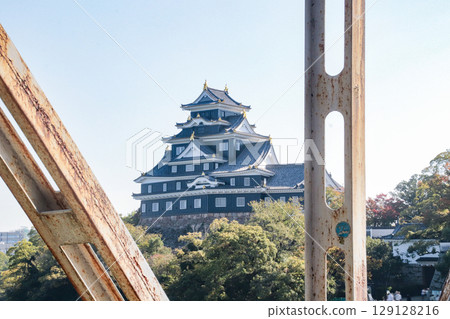 岡山城與月見橋 / 岡山縣岡山市北區丸之內 2 129128216