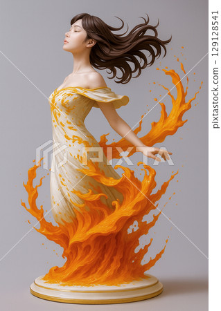 朱紅之舞 ～ 朱紅火焰之舞 129128541