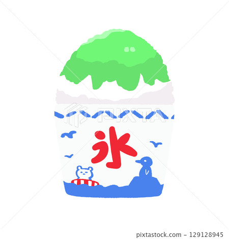 甜瓜刨冰 甜瓜刨冰 129128945