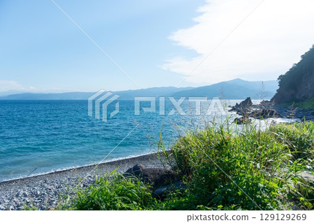 神奈川縣真鶴町、海岸線風景、高浦海岸風光 神奈川縣真鶴町、海岸線風景、高浦海岸風光 129129269
