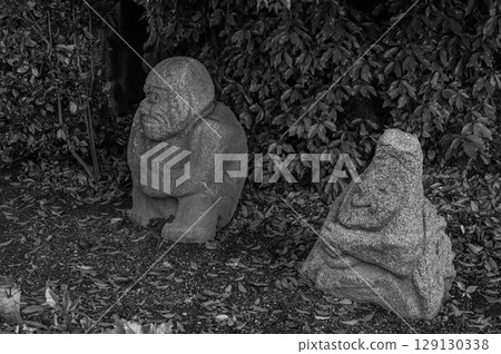 Somewhat humorous: Monkey Stone in Asuka Village 129130338