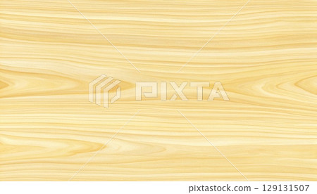 Light Beige Wood Texture with Natural Grain and Knot Details Fine Surface 129131507