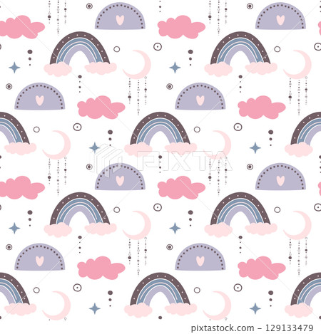 boho seamless pattern boho seamless pattern 129133479