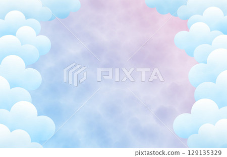 藍天和雲彩背景圖5 129135329