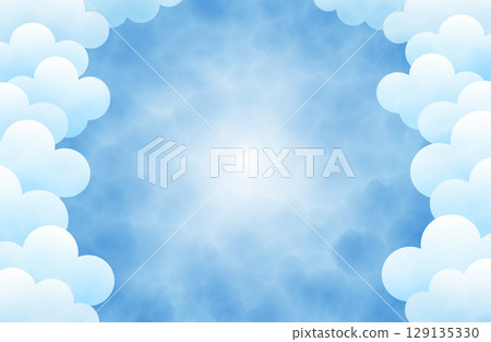 藍天和雲彩背景圖6 129135330