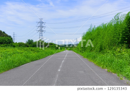 千葉縣千葉市花見川自行車道 2025年7月 千葉縣千葉市花見川自行車道 2025年7月 129135343