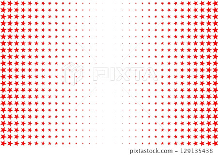 Red star pattern with central gap Red star pattern with central gap 129135438