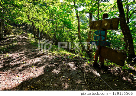 位於禦坂山脈的鈴蘭嶺，是黑岳與羽風山之間的馬鞍 129135566