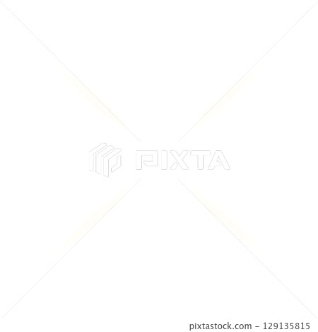 透明背景上白色發光的交叉光刃 透明背景上白色發光的交叉光刃 129135815