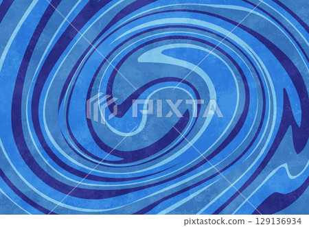 螺旋大理石紋(藍色) 螺旋大理石紋(藍色) 129136934