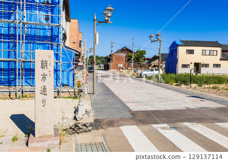 Noto: Wajima Morning Market awaits restoration and reopening. *Photo taken in July 2025 Noto: Wajima Morning Market awaits restoration and reopening. *Photo taken in July 2025 129137114