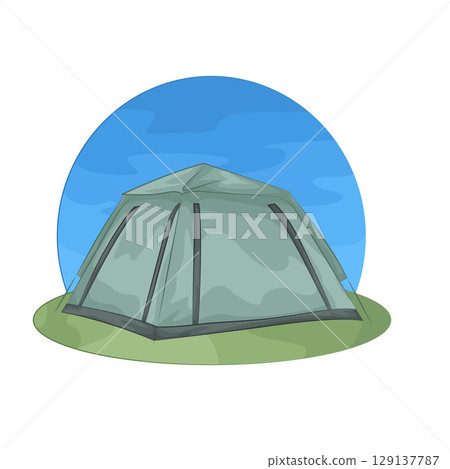 Illustration of Tent 129137787