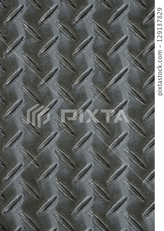 Striped steel plate 129137829