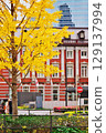 Autumn scenery at Tokyo Station 129137994