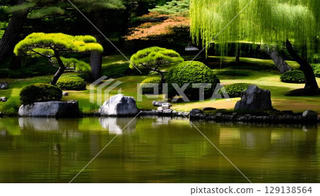 日本庭園的形象 129138564