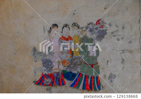 Asuka period mural tomb - Takamatsuzuka Tomb, Asuka Village Asuka period mural tomb - Takamatsuzuka Tomb, Asuka Village 129138668