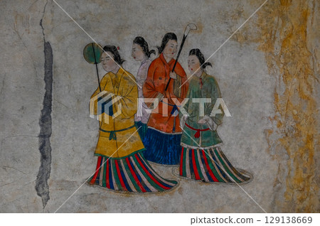 Asuka period mural tomb - Takamatsuzuka Tomb, Asuka Village 129138669