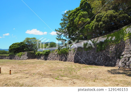 Scenery of Shizuki Park, the ruins of Hagi Castle (Yamaguchi Prefecture) 129140153