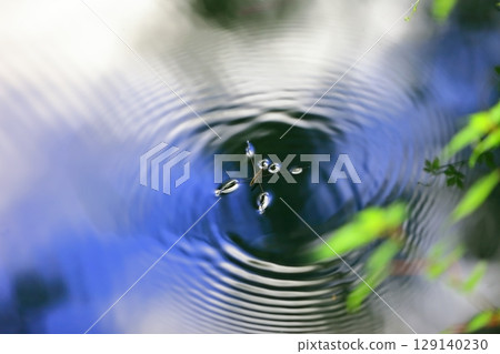 Amenbo on the water surface 129140230