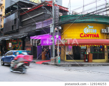活力菲律賓-馬尼拉(馬卡蒂)繁華的街道城市景觀(2025年5月) 活力菲律賓-馬尼拉(馬卡蒂)繁華的街道城市景觀(2025年5月) 129140253