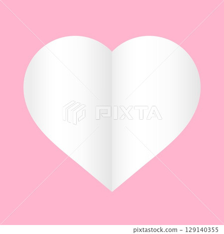 簡單的心形紙框材料,註釋紙,向量透明png 簡單的心形紙框材料,註釋紙,向量透明png 129140355