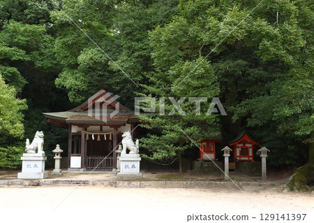 大山純神社：美保子神社（愛媛郡今治市大三島町） 129141397