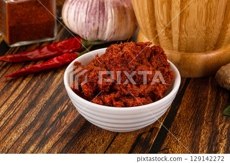 Thai cuisine - Tom Yum paste Thai cuisine - Tom Yum paste 129142272
