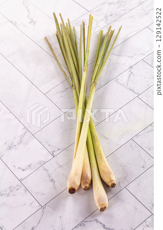 Fresh green aroma lemongrass seasoning 129142522
