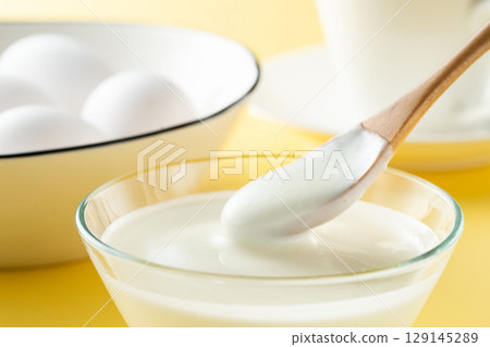 Eat yoghurt Eat yoghurt 129145289