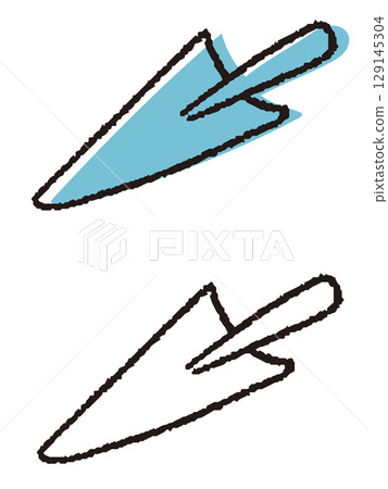 手繪鏟子 129145304