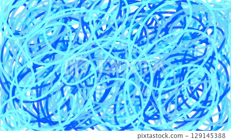 Messy graffiti handwritten line background graphic paint material 129145388