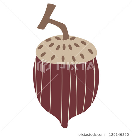 可愛的橡子圖標 可愛的橡子圖標 129146230