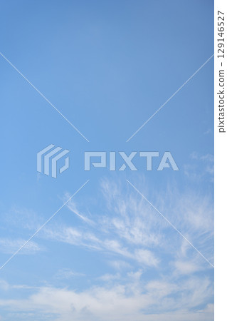 夏日的天空，藍天，晴朗，夏天，八月的圖像[神奈川縣] 129146527