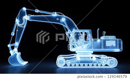 鏟子的 X 射線，單色 129146579