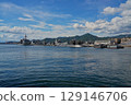 Submarine anchored in Kashiwa Port 129146706