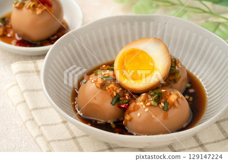 soft-boiled egg egg anesthetic egg Korean mayak egg Crowasan anesthetic tamago 129147224