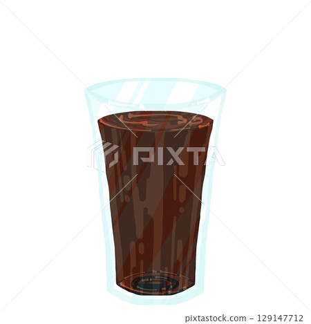 Delicious ice coffee 129147712