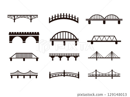 Bridge icon set 129148013