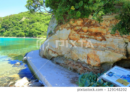 [島根縣]晴天的島津島遺跡化石（隱岐群島千夫里島） 129148202