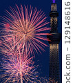 Fireworks and Sky Tree 129148616