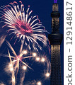 Fireworks and Sky Tree 129148617
