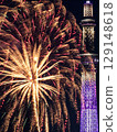 Fireworks and Sky Tree 129148618