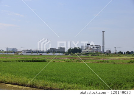 Sa玉縣行田市的田園風光 Sa玉縣行田市的田園風光 129149023