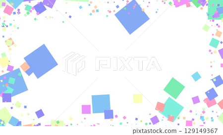 Colorful square frames Colorful square frames 129149367