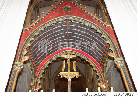 Saint Corentin cathedral, Quimper, finistere, brittany, france 129149928